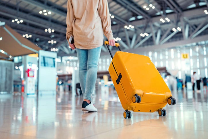 airport traveler