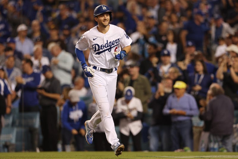 Dodgers short stop Trea Turner, shown playing in Los Angeles in 2022, has agreed to a contract with the Philadelphia Phillies.