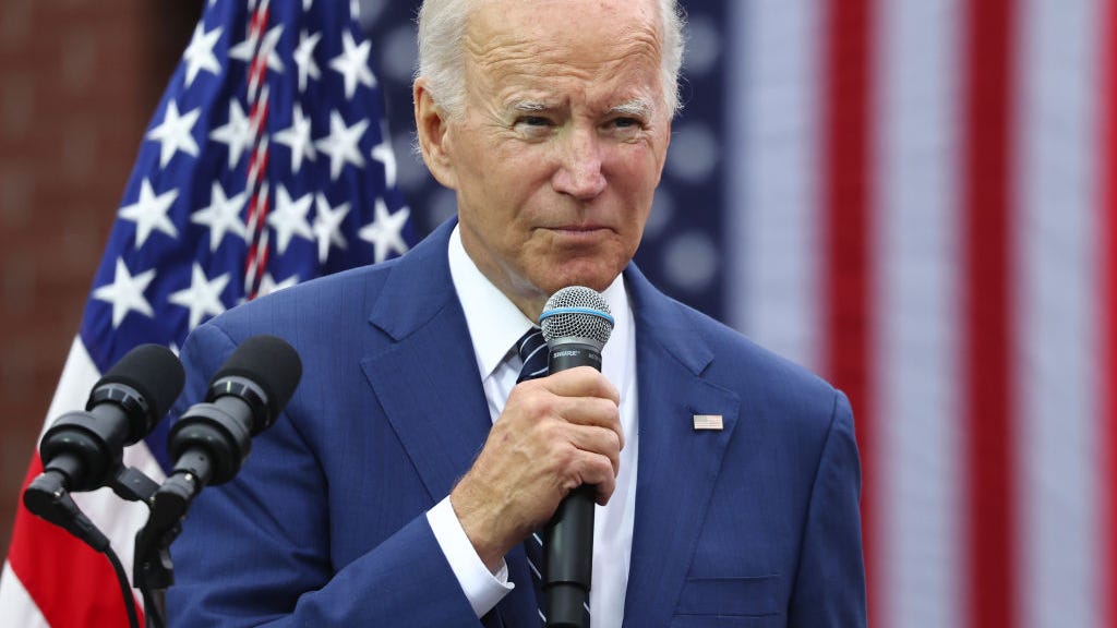 Only a third of the country would vote to reelect President Biden if they voted today