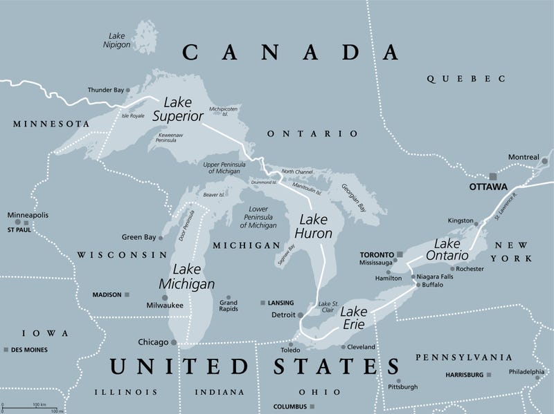 Three states that border Ontario - Minnesota, Michigan and New York - could be facing higher electricity prices due to the ongoing trade war between the U.S. and Canada.
