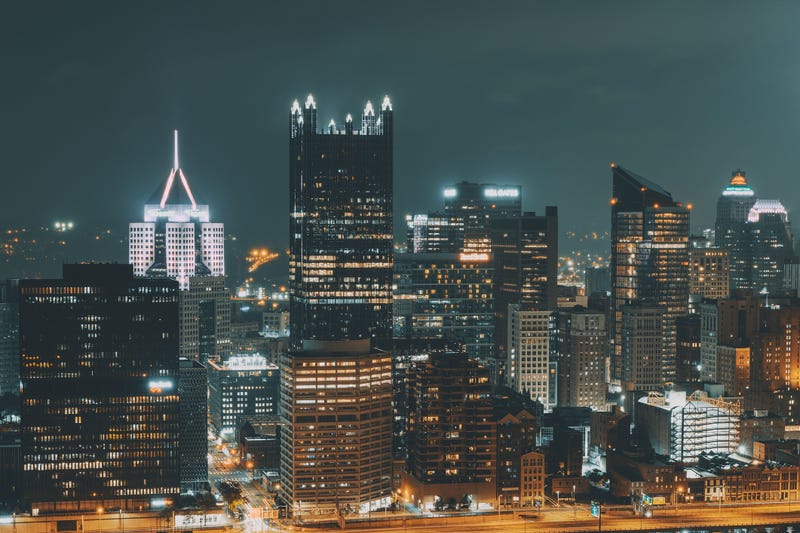 Pittsburgh at night