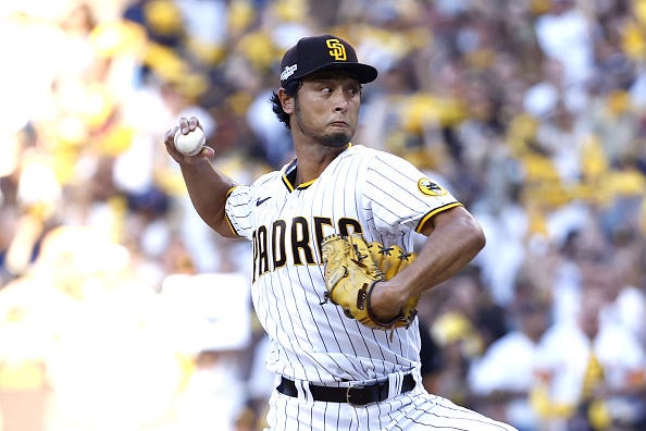 Yu Darvish can become a free agent after the 2023 season.