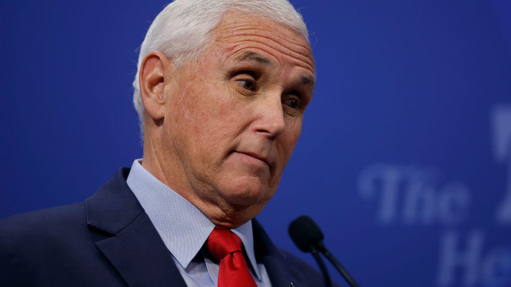 Pence says Trump's decision to deny 2020 election results was 'a new low'