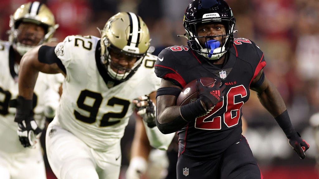 Saints are Eno Benjamin's 3rd team in 2 months, and it's right where he hoped to be