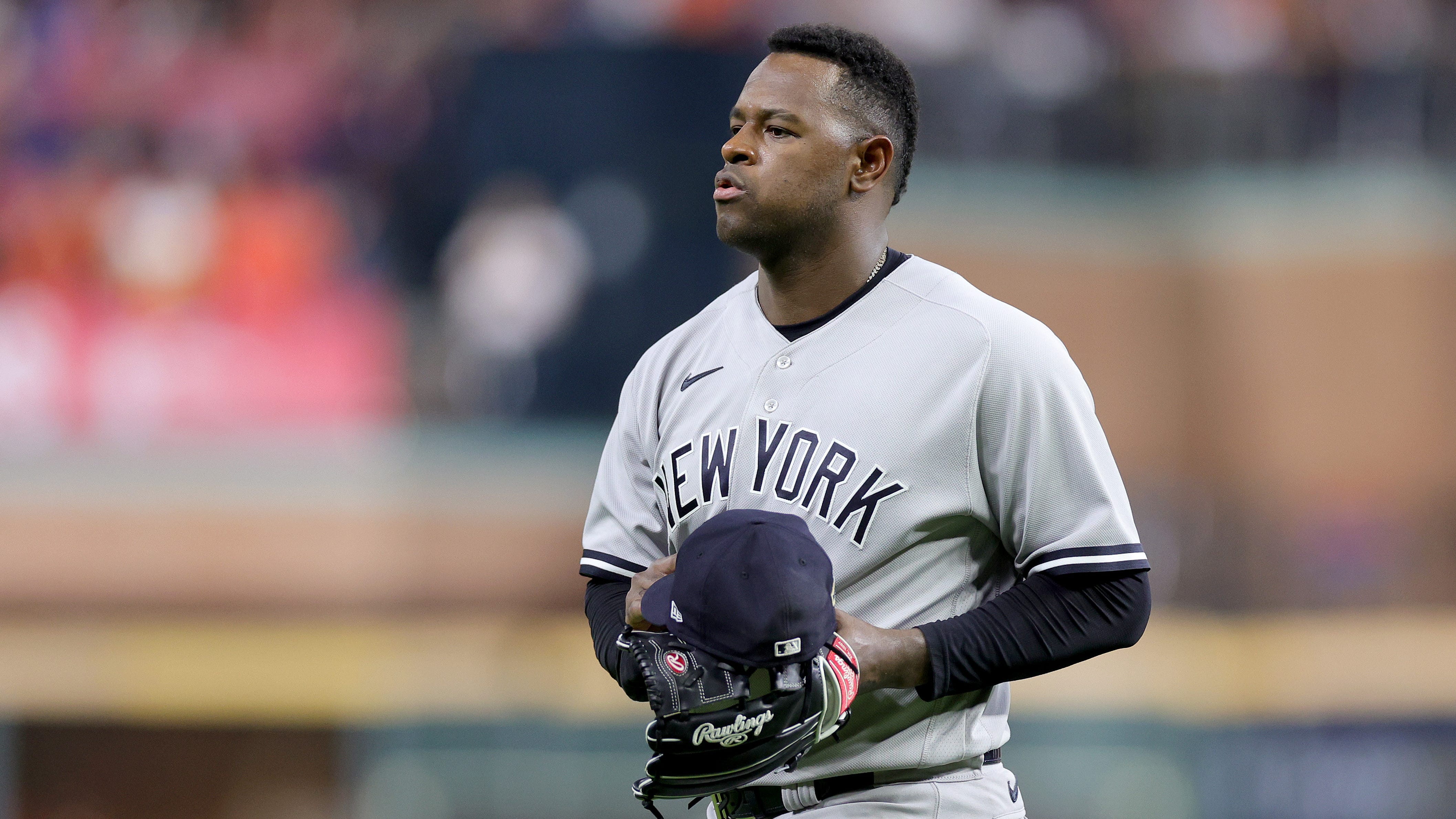 Luis Severino compares Alex Bregman's exit velocity on home run to Aaron Judge's flyout: 'They got lucky'