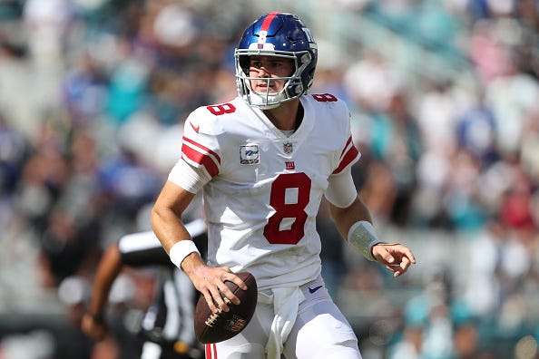 Daniel Jones is coming off of the best season of his career. 
