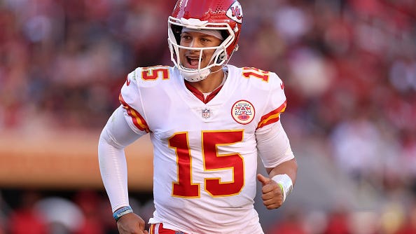 Andy Reid says Patrick Mahomes should be 'MVP of the league'