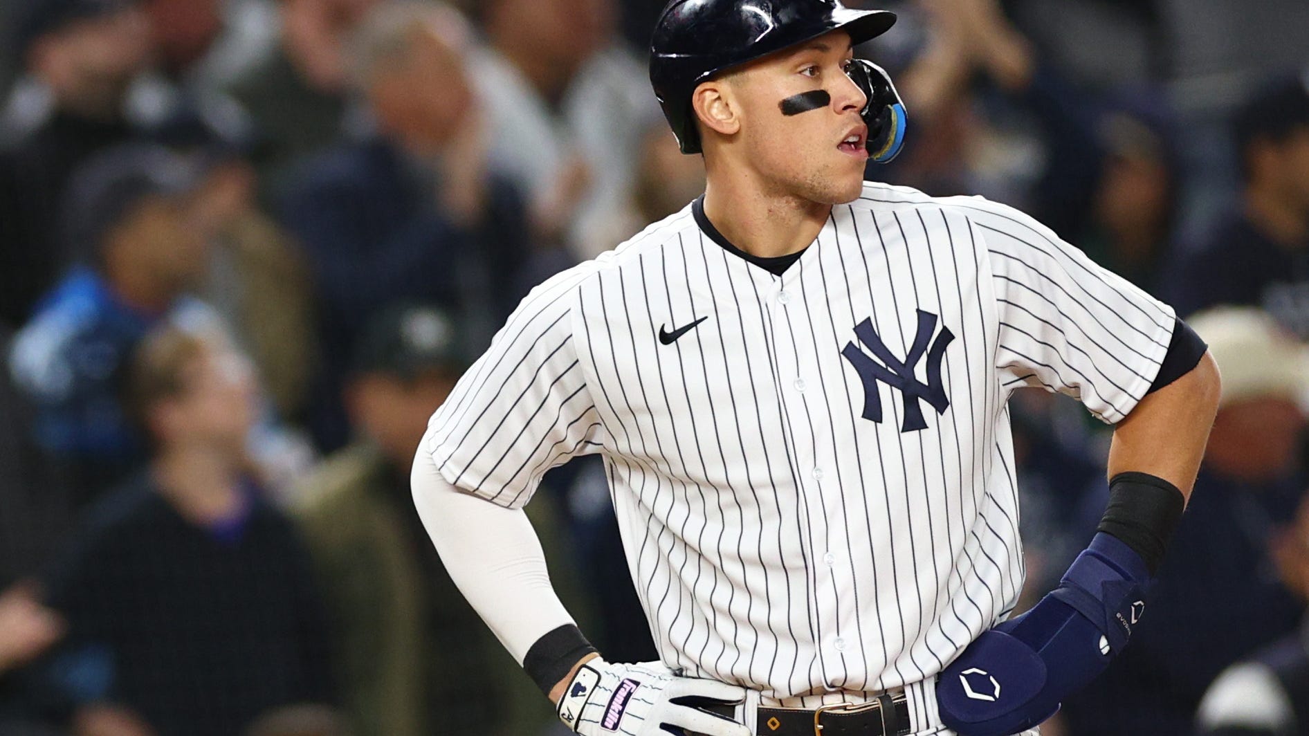 Aaron Judge mum on Yankees future: 'I've got plenty of time to figure that out'
