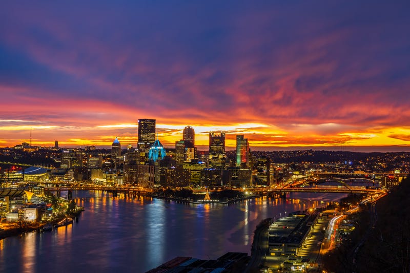 Sunset in Pittsburgh