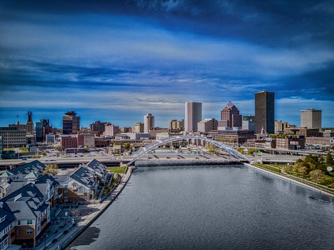 Rochester skyline