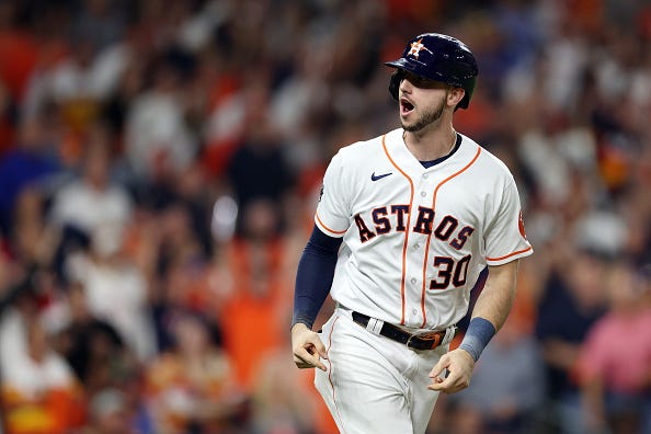 Kyle Tucker is one of the best right fielders in baseball right now. 
