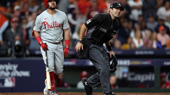Umpire Pat Hoberg didn't miss a single call in World Series Game 2