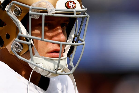 Christian McCaffrey and the 49ers will play on Monday Night Football in Week 11. 