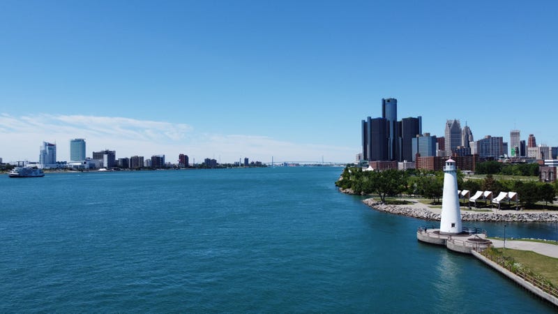  An investigation is underway after the body of an unidentified man was discovered floating in a canal on the Detroit River Friday morning.