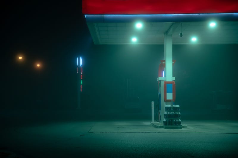 gas station