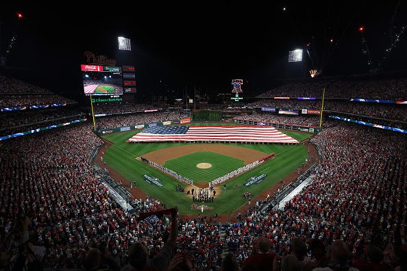 Citizens Bank Park is the home of the Phillies.