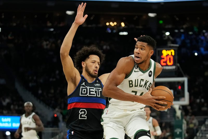 Cade Cunningham, Giannis Antetokounmpo 