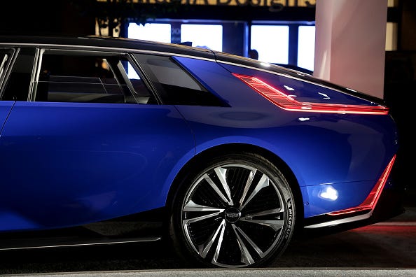 A view of the 2024 Cadillac Celestiq