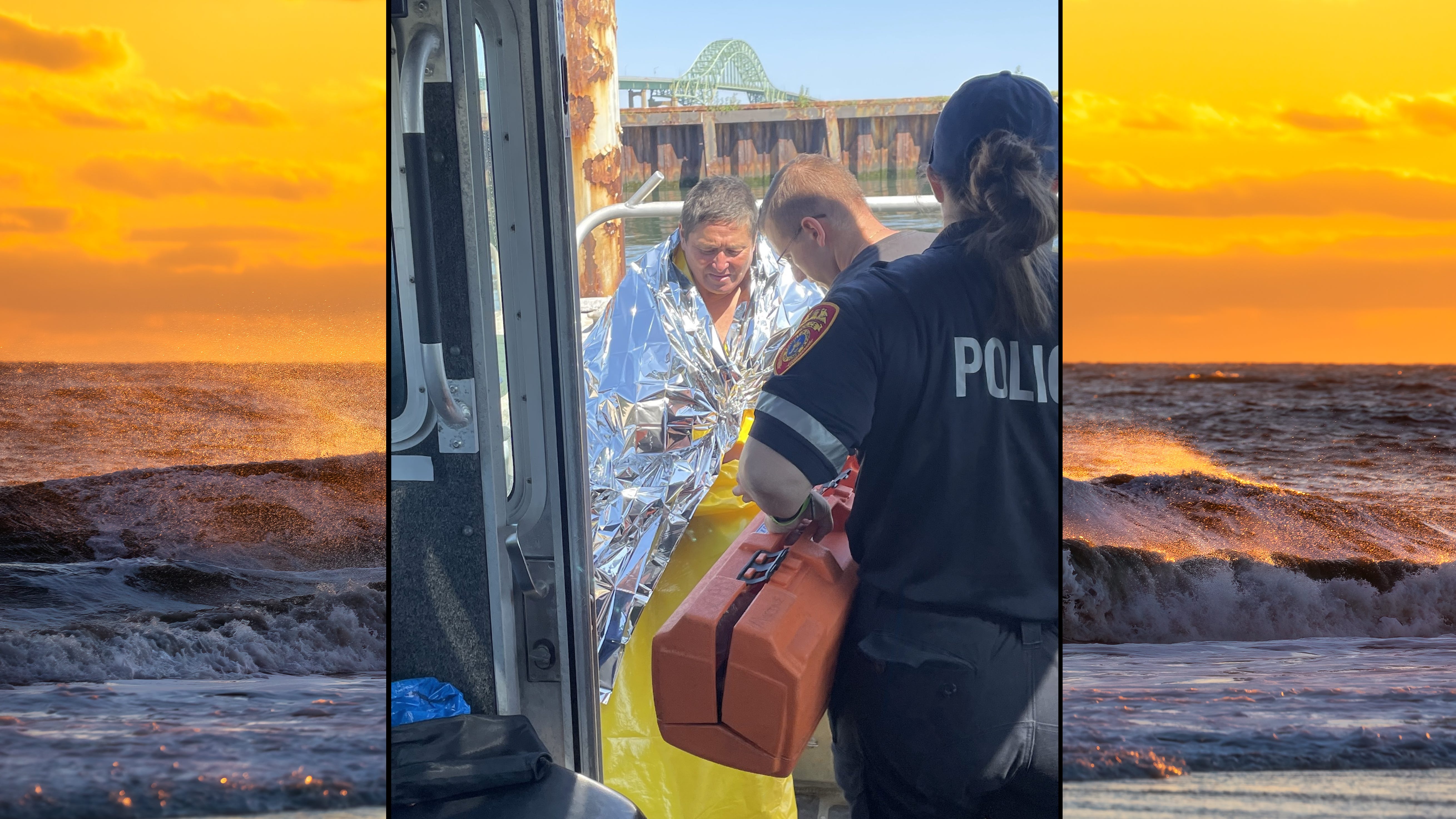 LI swimmer, 63, treads water for over 5 hours in open ocean before rescue