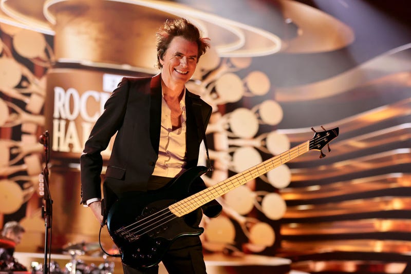 John Taylor of Duran Duran performs onstage during the 37th Annual Rock & Roll Hall of Fame Induction Ceremony at Microsoft Theater on November 05, 2022 in Los Angeles, California.