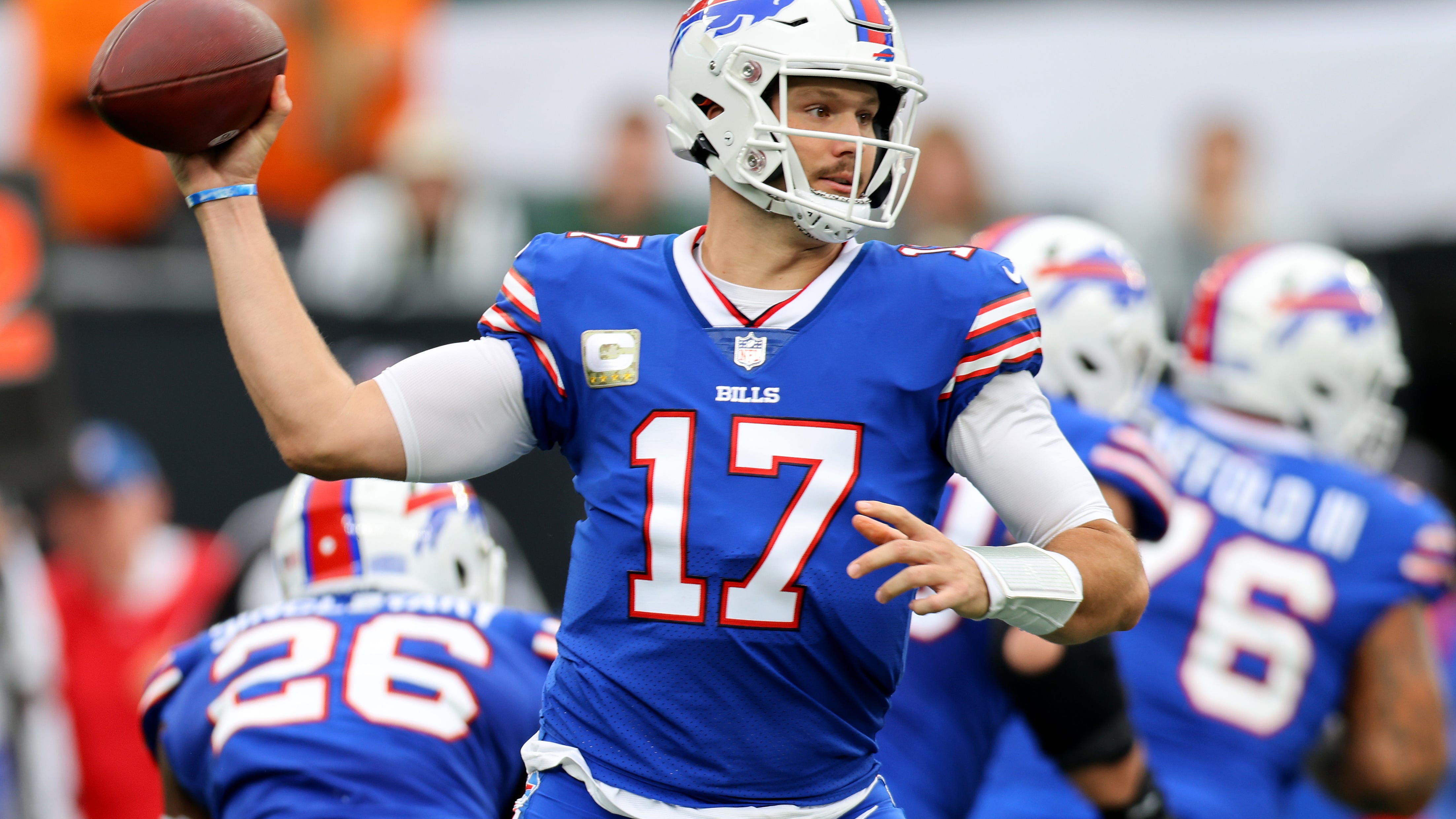 Josh Allen officially 'questionable' Sunday against Vikings