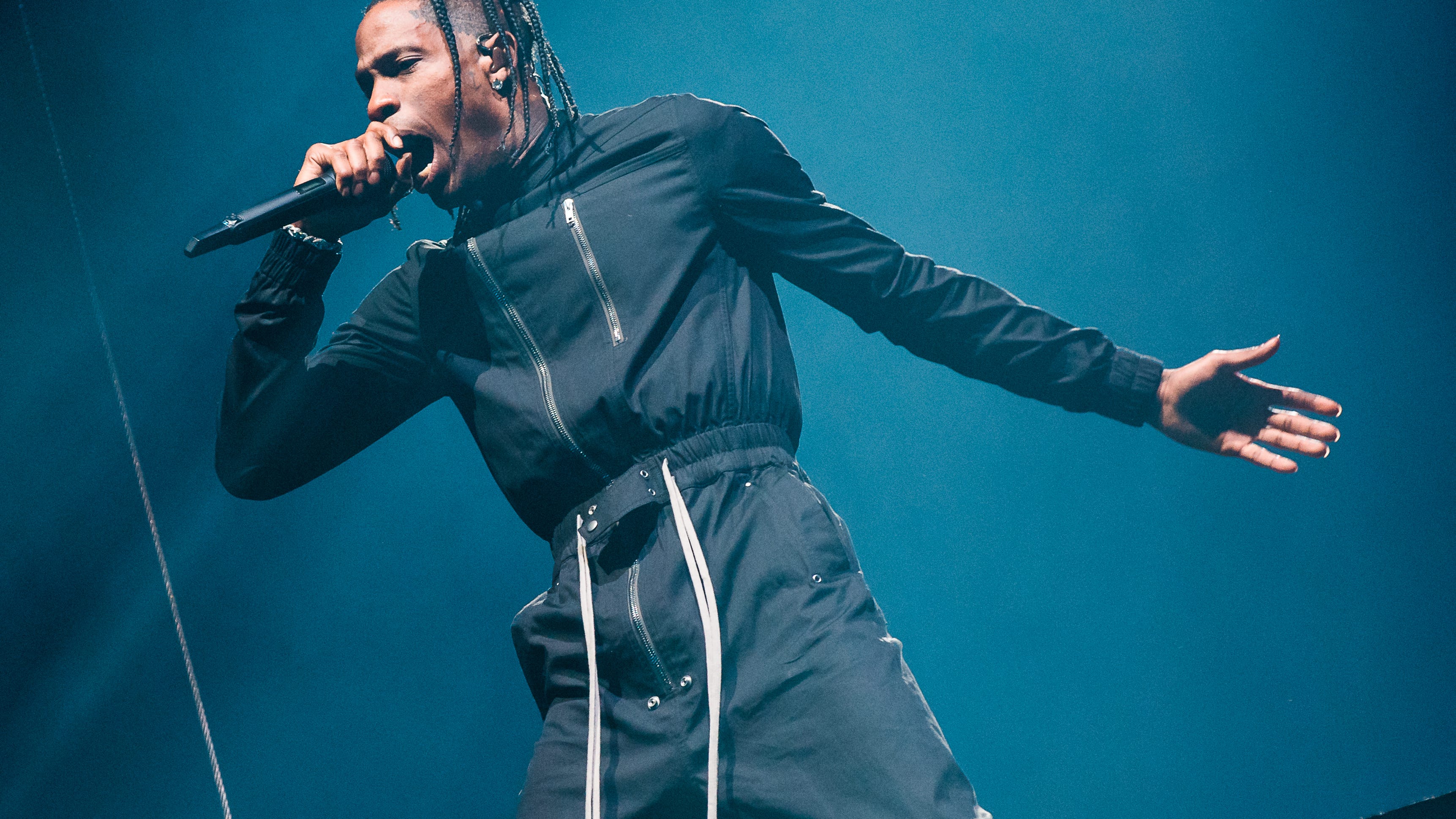 Travis Scott wanted for punching sound engineer, damaging $12K speaker at NYC club: source