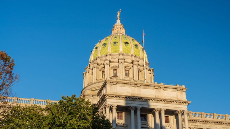 Pennsylvania Capitol building in Harrisburg