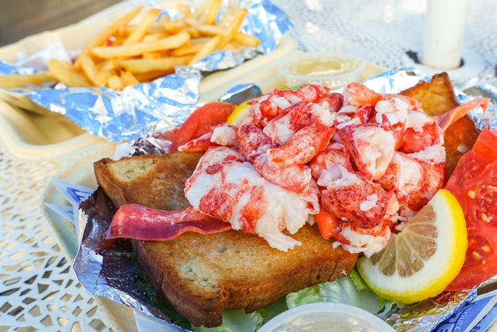 Hot Buttered Connecticut Lobster Roll