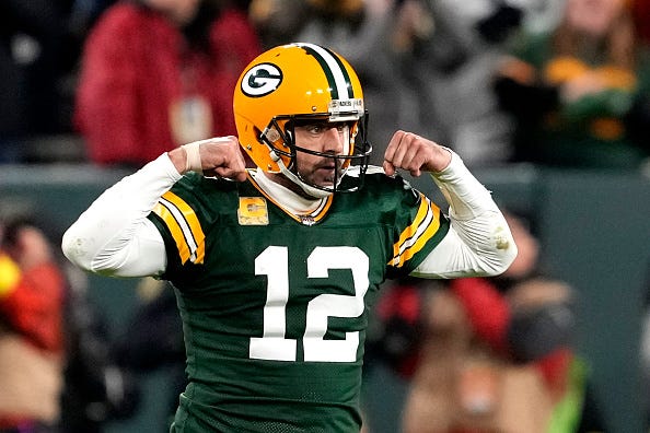 Aaron Rodgers and the Packers are looking for their second consecutive win. 