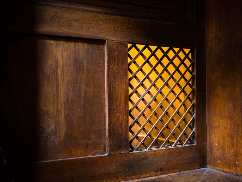 Confessional booth 