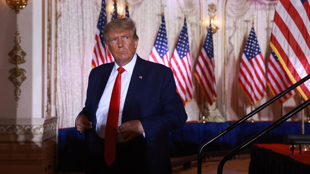 Trump uses Monterey Park mass shooting to defend Jan. 6