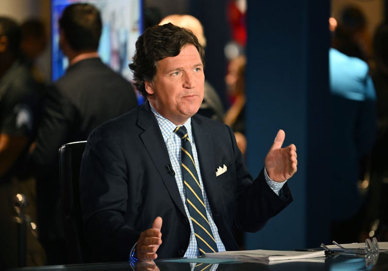Tucker Carlson speaks during 2022 FOX Nation Patriot Awards at Hard Rock Live at Seminole Hard Rock Hotel & Casino Hollywood on November 17, 2022 in Hollywood, Florida.
