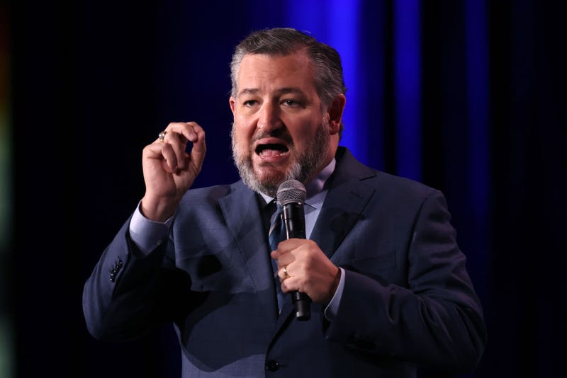 U.S. Sen. Ted Cruz (R-TX) speaks at the Republican Jewish Coalition annual leadership meeting on November 19, 2022 in Las Vegas, Nevada. The meeting comes on the heels of former President Donald Trump becoming the first candidate to declare his intention to seek the GOP nomination in the 2024 presidential race. (Photo by Scott Olson/Getty Images)