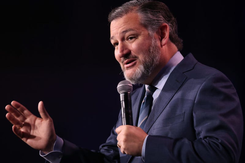 U.S. Sen. Ted Cruz (R-TX) speaks at the Republican Jewish Coalition annual leadership meeting on November 19, 2022 in Las Vegas, Nevada. The meeting comes on the heels of former President Donald Trump becoming the first candidate to declare his intention to seek the GOP nomination in the 2024 presidential race. (Photo by Scott Olson/Getty Images)