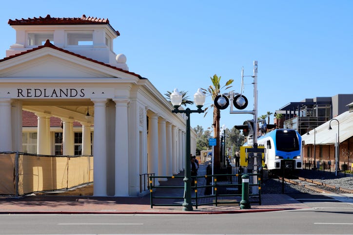 Metrolink Arrow Train - Redlands Train Station