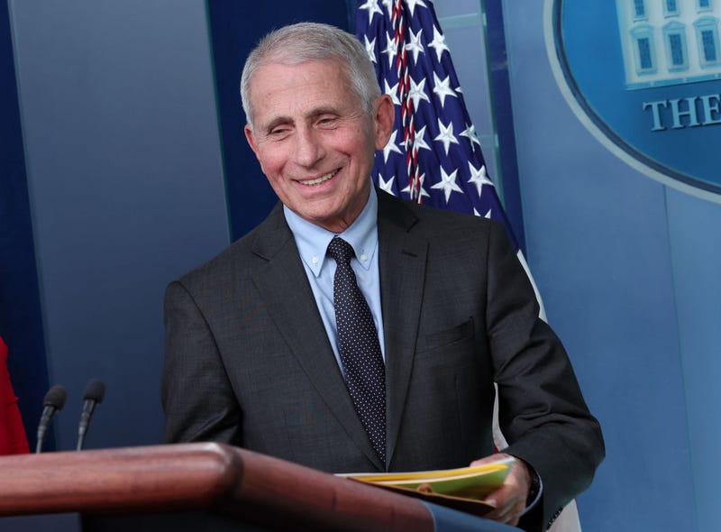 Dr. Anthony Fauci, White House chief medical advisor, speaks during a briefing on COVID-19 at the White House on November 22, 2022 in Washington, DC. 
