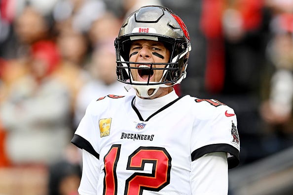 Tom Brady and the Buccaneers will host the Saints on Monday Night Football. 