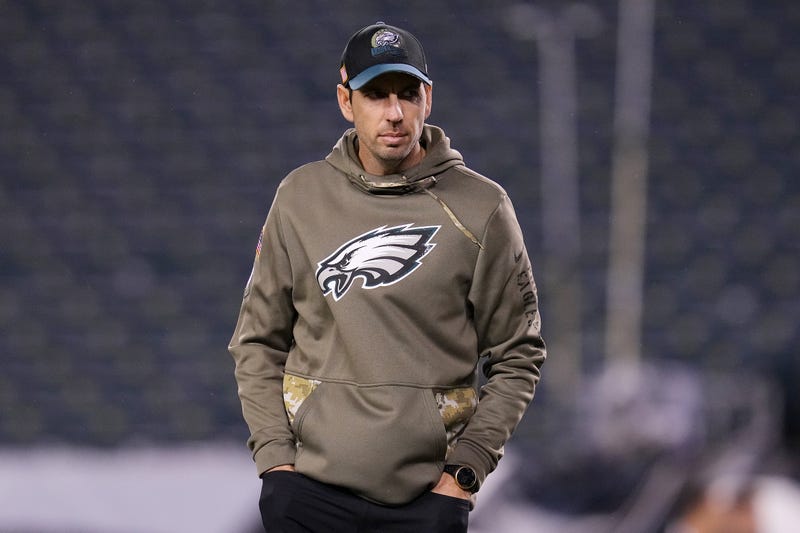Philadelphia Eagles offensive coordinator Shane Steichen