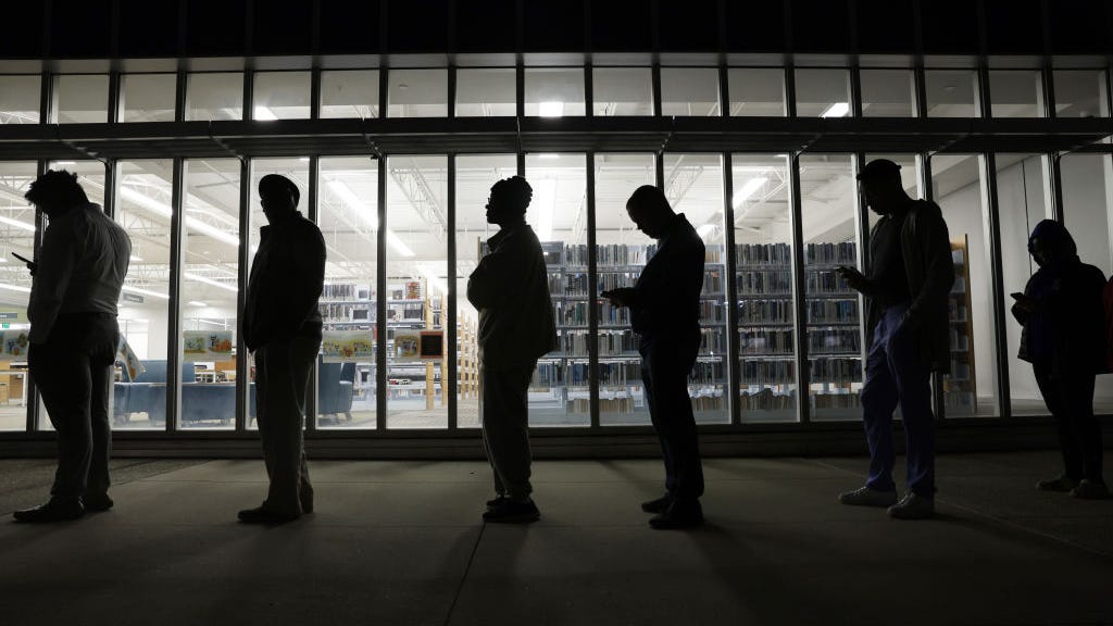 Half of midterm voters cast their ballots early