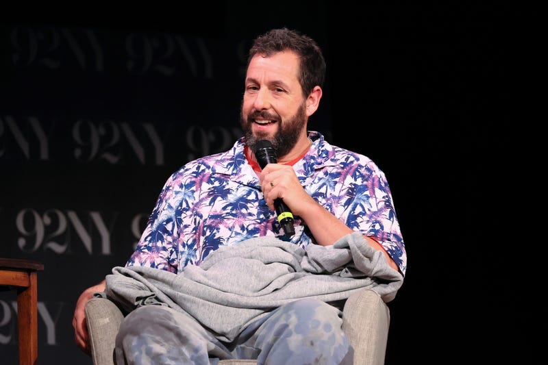 adam sandler speaks onstage