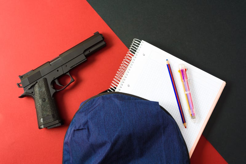 A sixth grade student is in police custody after Waterford school officials were alerted to the child possibly carrying a BB gun to class on Wednesday — only for authorities to find a loaded handgun in their locker.