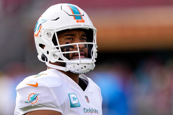 Tua Tagovailoa and the Dolphins are looking to rebound after consecutive losses. 