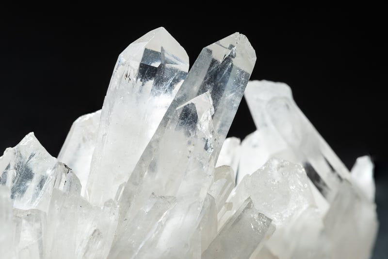 quartz crystals