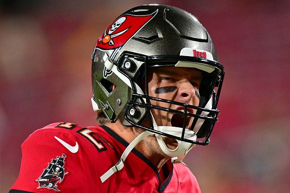 Tom Brady and the Buccaneers will play the 49ers in Week 14. 