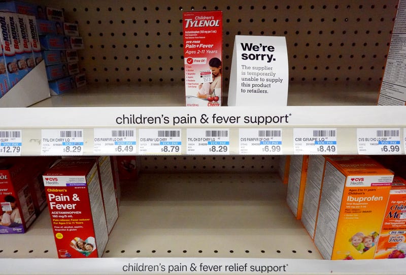 CVS, Walgreens limits purchase of pediatric ibuprofen, acetaminophen due to nationwide shortage