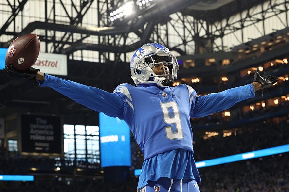 Jameson Williams and the Lions are hopeful to make a run to the postseason. 