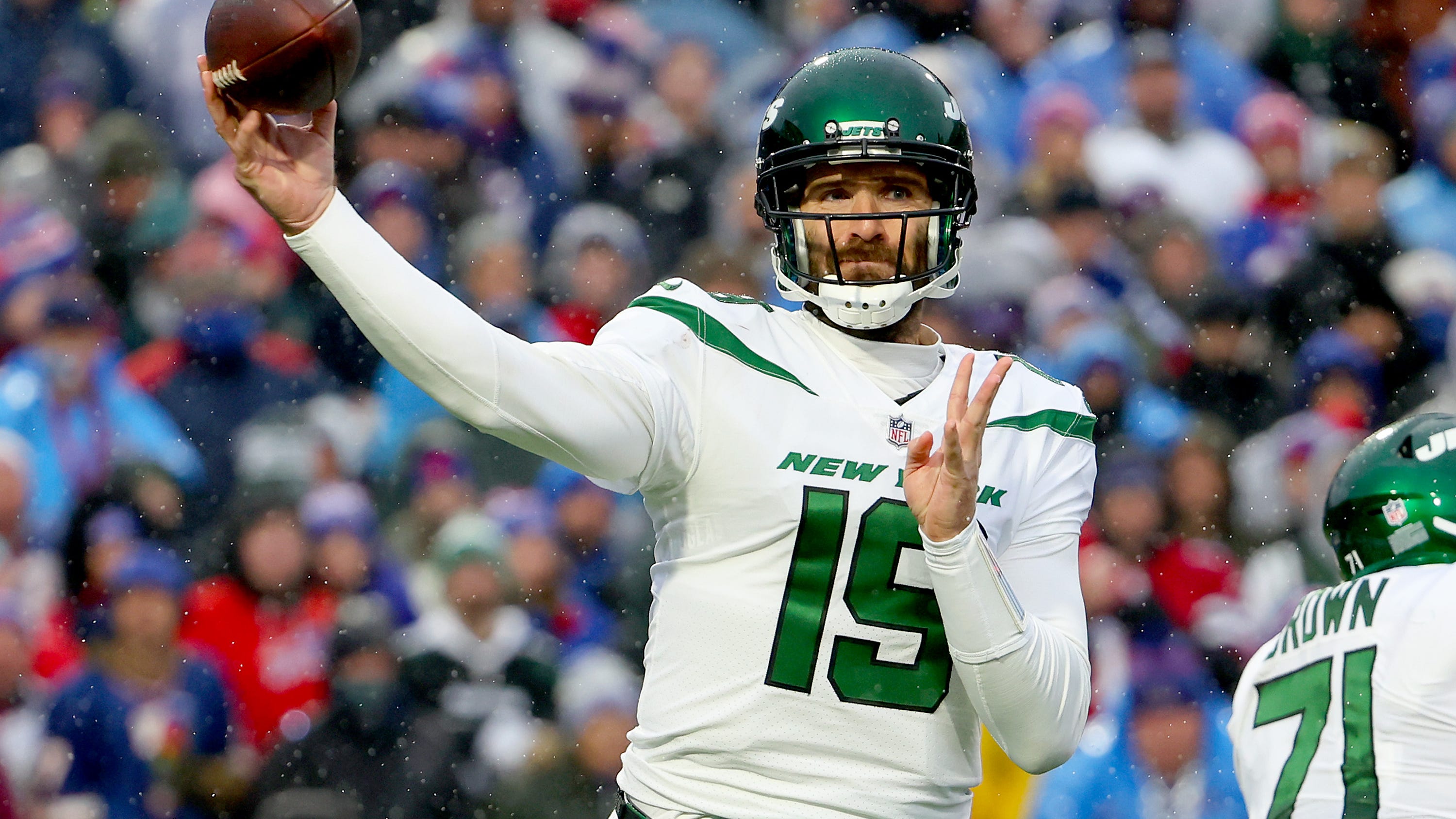 Mike White out for Sunday's season finale, Joe Flacco to start in front of Zach Wilson