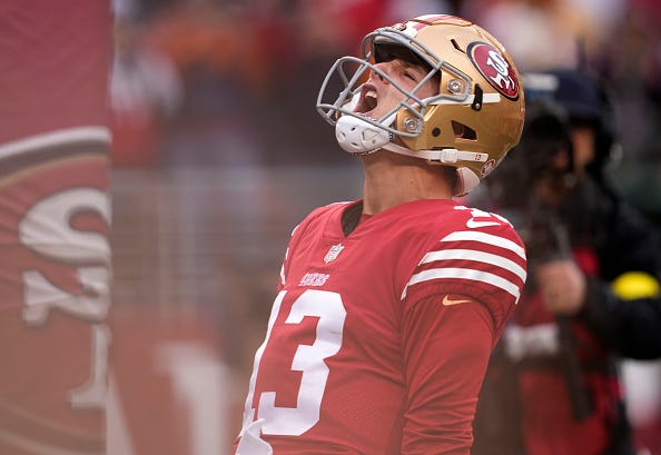 Brock Purdy and the 49ers have reached the postseason. 