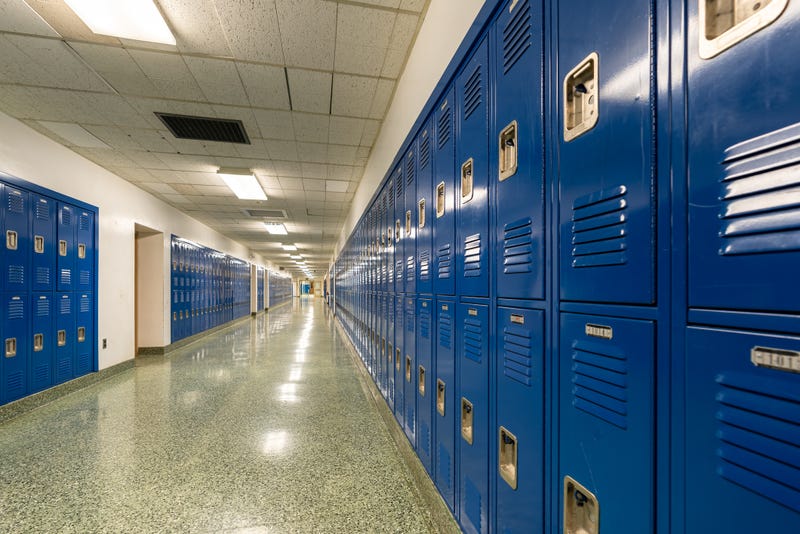 School lockers. 