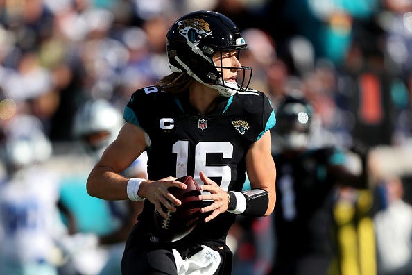 Trevor Lawrence and the Jaguars will play on Thursday Night Football this week. 